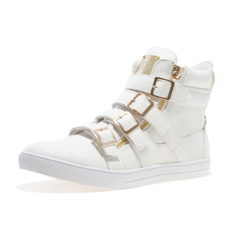 Zealot High-Top Sneaker // White (US: 8)