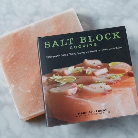 Himalayan Salt Block + Book // Starter Kit