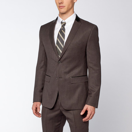 Slim Fit Suit // Slate (US: 36R)