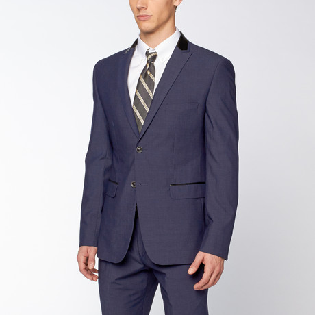 Slim Fit Suit // Blue (US: 38R)