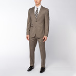 Slim Fit Suit // Tan (US: 38R)