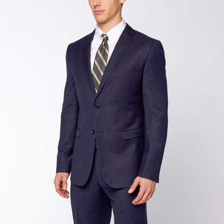 Slim Fit Convertible Suit // Royal Blue (US: 34R)