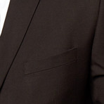 Slim Fit Convertible Suit // Black (US: 46R)