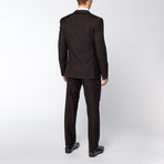 Slim Fit Convertible Suit // Black (US: 46R)