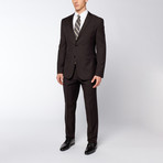 Slim Fit Convertible Suit // Black (US: 46R)