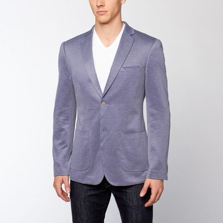 Slim Fit Blazer // Light Blue (US: 34R)