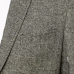 Slim Fit Contrast Blazer // Grey + Black (US: 46R)