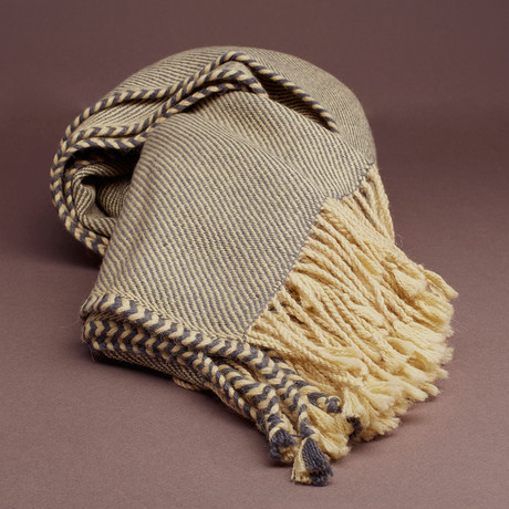 Divin Blanket (Grey + Yellow)