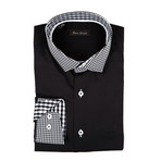 Button-Up Shirt // Black (L)