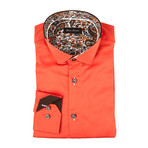 Button-Up Shirt // Orange (L)