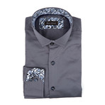 Button-Up Shirt // Grey (S)