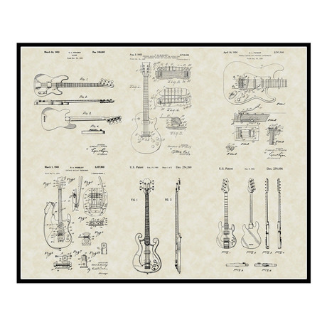 Guitars // Patent Art