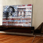 For My Country (36"W x 24"H x 1.5"D)