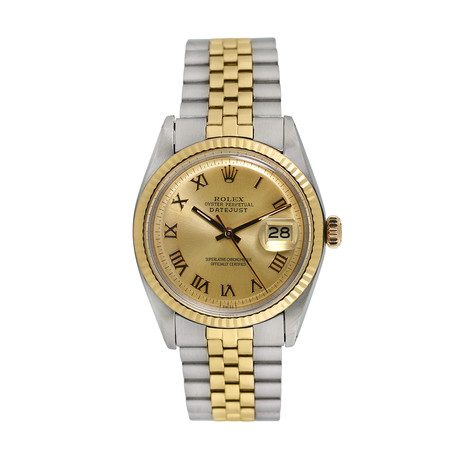 Rolex Datejust Two-Tone Automatic // 1601 // 760-2613099F1 // c.1960's/1970's // Pre-Owned