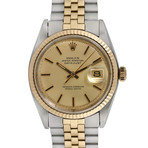 Rolex Datejust Two-Tone Automatic // 1601 // 760-2612621F1 // c.1960's/1970's // Pre-Owned