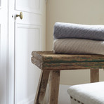 Diagonal Blanket (Grey)