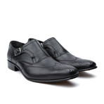 Andrew Fezza // Slip-On Single Monk Strap // Black (US: 9.5)