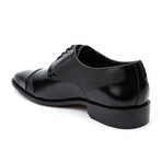 Eleganza // Lace-Up Cap Toe // Black (US: 10.5)