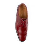 Eleganza // Lace-Up Cap Toe // Burgundy (US: 13)