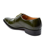 Eleganza // Cap Toe Lace-Up // Olive (US: 11)