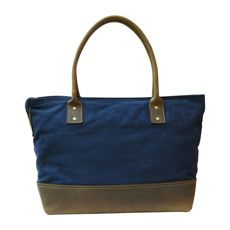 Canvas Tote Bag // Navy