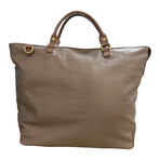 Canvas Weekender Bag // Brown