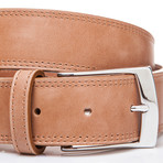 Square Tip Belt // Havana (45"L)