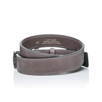 Square Tip Belt // Grey (45"L)