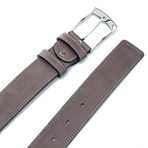 Square Tip Belt // Grey (45"L)