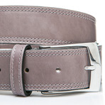 Square Tip Belt // Grey (45"L)