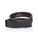 Square Tip Belt // Black (45"L)