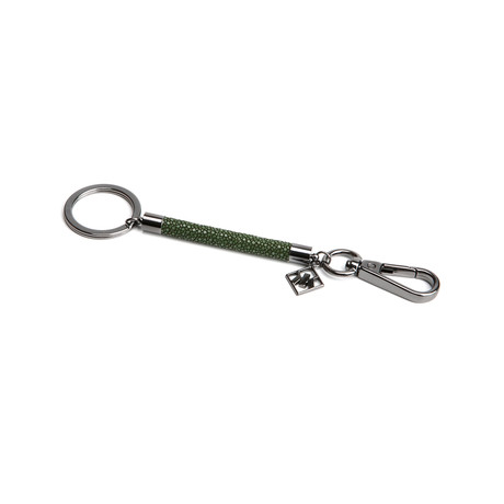 Stingray String Key Ring (Black)