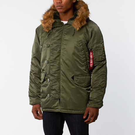 Alpha Industries // Alpha N-3B Parka // Sage (S)