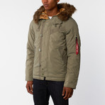 Alpha Industries // N-2B O1N Jacket // Alaska Green (L)