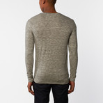 Random Access // Raino Long Sleeve V-Neck // Grey (L)