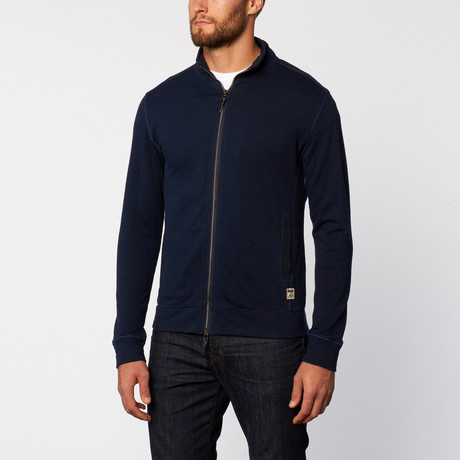 Duofold Zip Front Jacket // Navy (S)