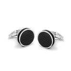 Cufflinks // Carbon Fiber