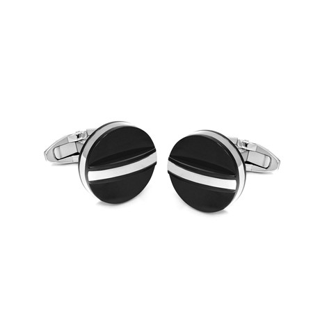 Cufflinks // Black + White