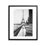 View of Eiffel Tower (16"L x 12"H)