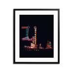 Harold Lloyd // Las Vegas at Night (16"L x 12"H)