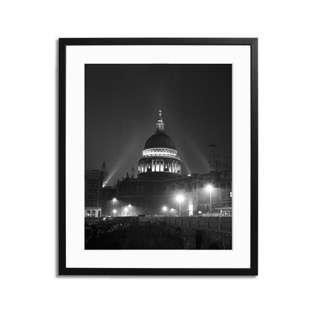 Floodlit St Paul's (16"L x 12"H)