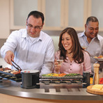 Swivel Raclette 8 Person Party Grill