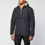 Patrol Half Zip Anorak // Navy (M)