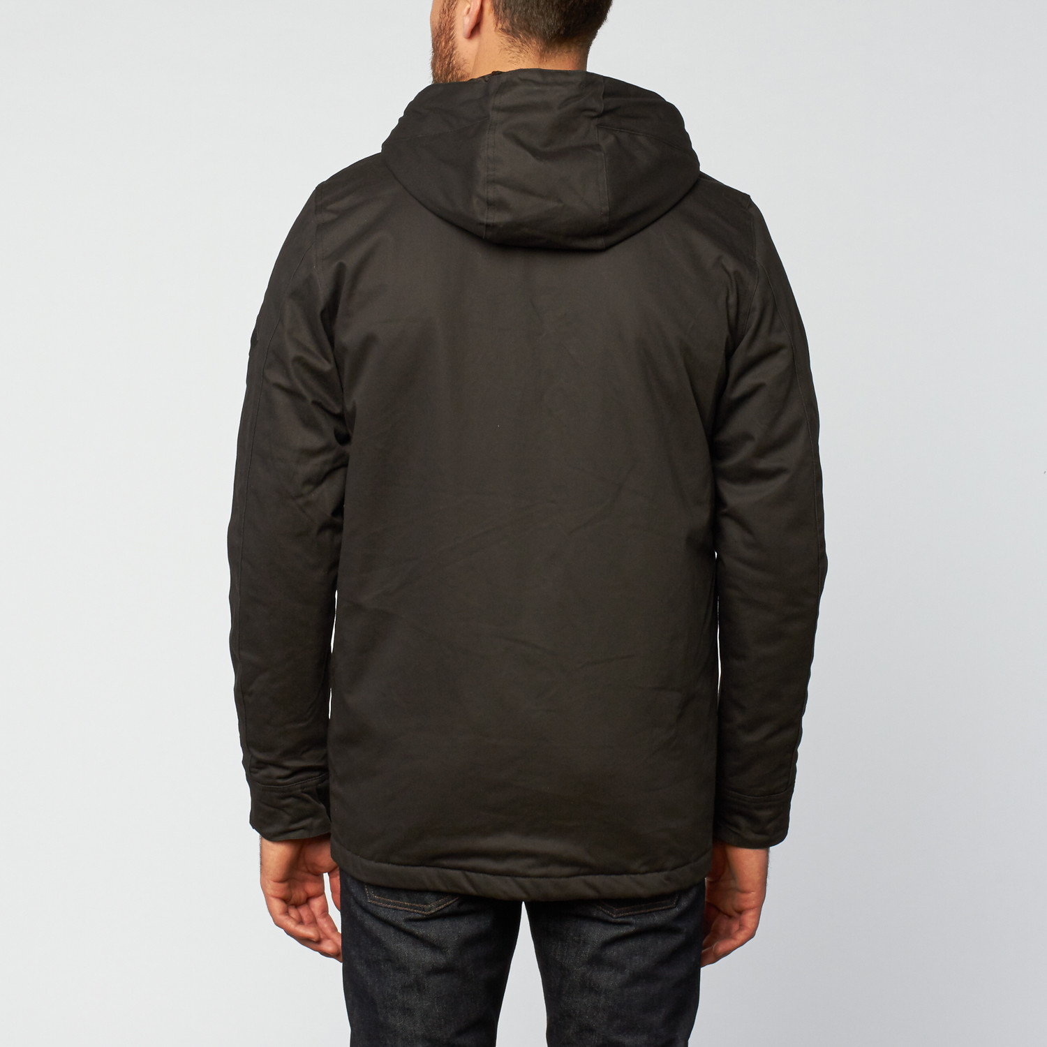 Outskirts Button Jacket // Black (XL) - Fat Moose - Touch of Modern