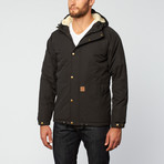 Trotter Button Jacket // Black (L)