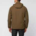 Trotter Button Jacket // Army Green (S)