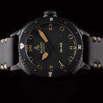 Alessandro Baldieri Magnum M-48 Automatic // AB0061-BKBGD (Black Leather Strap)