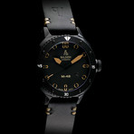 Alessandro Baldieri Magnum M-48 Automatic // AB0061-BKBGD (Black Leather Strap)