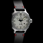 Alessandro Baldieri Magnum M-48 Automatic // AB0061-SSWHD (Black Leather Strap)