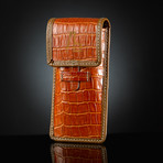 Italian Calf Leather Watch Pouch // Tan